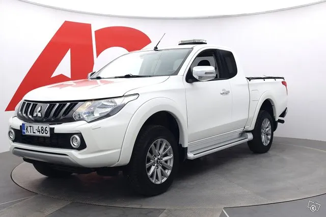 Mitsubishi L200 ClubCab 2,4 DI-D Magnum MT - / ALV 24% / Kamera / Koukku / Suomi-auto / Täydellinen merkkiliikkeen huoltokirja / Image 1